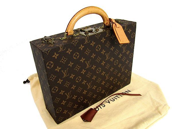 【超美品】ルイヴィトン ボワット ビジュートランク ジュエリーケース　宝石ケース LOUIS VUITTON 美品 ルイヴィトン モノグラム ボワット ビジュー