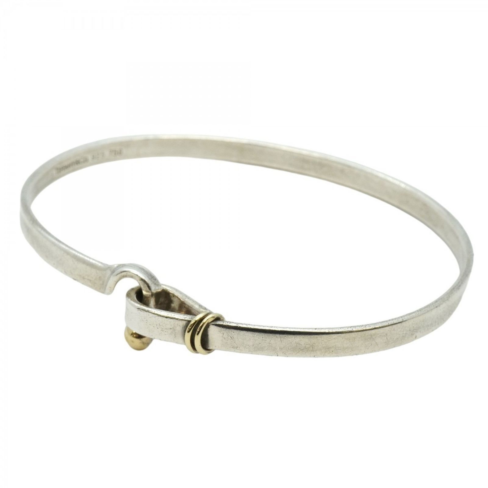 ティファニー(Tiffany) ティファニー バングル フック＆アイ 18KYG  