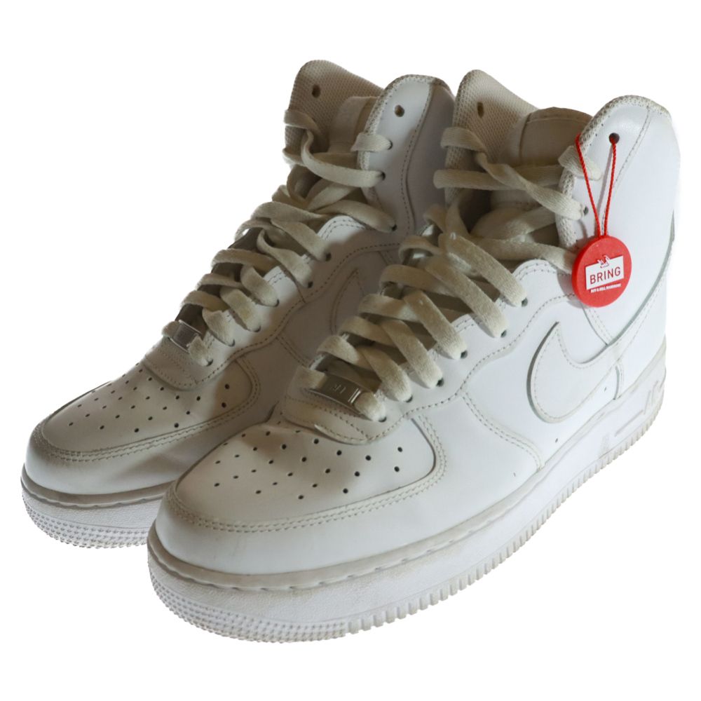 NIKE エアーフォース1 28cm 白ハイカットスニーカー NIKE AIR FORCE 1 HIGH '07 