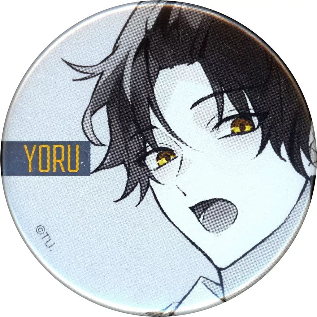 ツキウタ。 Procellarum 長月夜 cot部 ツキショ 缶バッジ ツキウタ Procellarum 長月夜 ツキショ COT部 モノクロ 缶バッジ