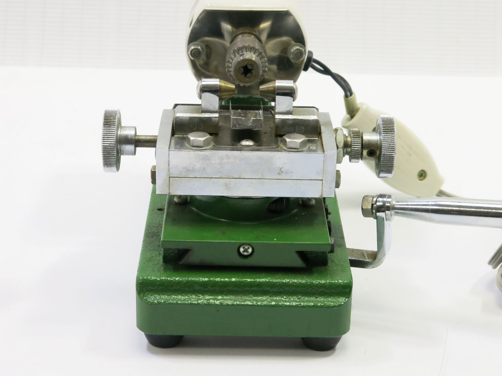 パール穴あけ機 YDK YM-43 真珠穴あけ機 稼働品 重量約4.8kg 18707801