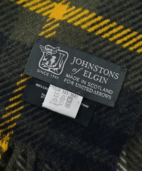 Johnstons of Elgin マフラー メンズ 【古着】【中古】【送料無料  