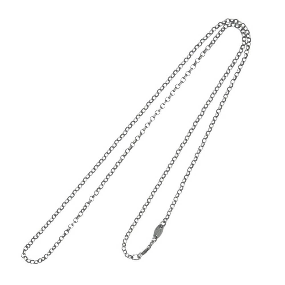 正規品クロムハーツNECKCHAIN R20 ロールチェーン　難あり CHROME HEARTS クロムハーツ（原本無） NECKCHAIN R20 ロールチェーン