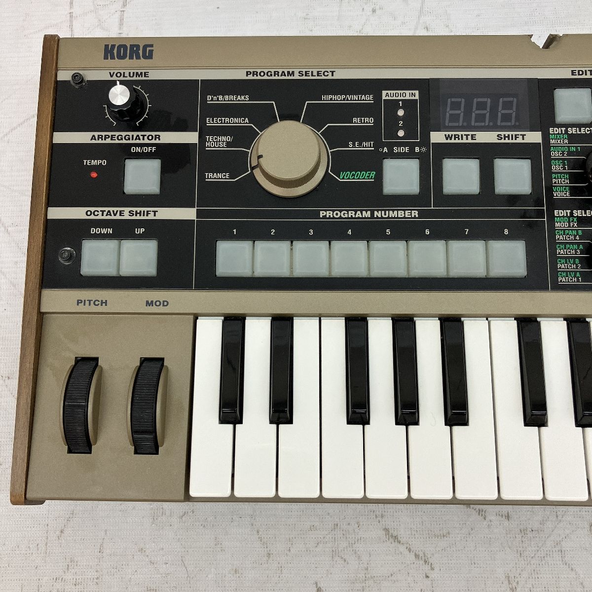 【廃盤.美品】KORG コルグ　micro ARRANGER シンセサイザー KORG micro KORG SYNTHESIZER/VOCODER シンセサイザー ミニ鍵盤