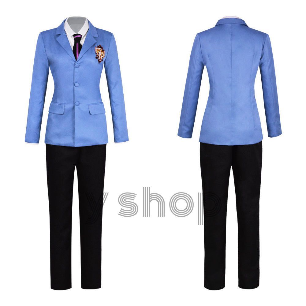Amazon.co.jp: 桜蘭高校ホスト部 コスプレ衣装 ウィッグ付き