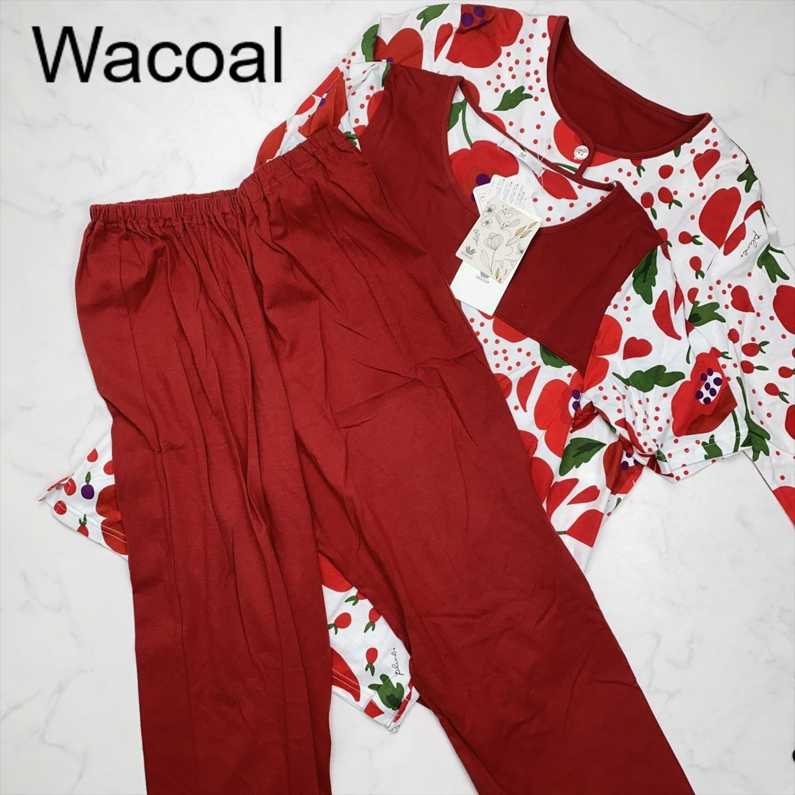 新品タグ付き ワコール パジャマ ルームウェア ソファー 3L 新品タグ付き ワコール パジャマ ルームウェア ソファー 3L ワコール