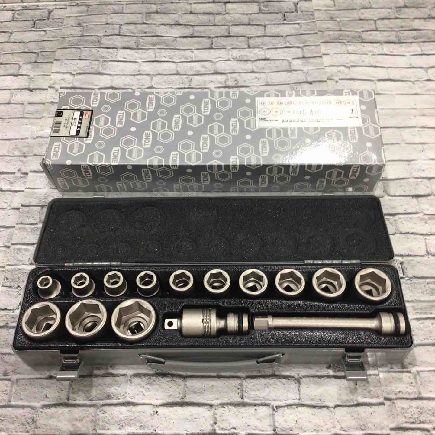 ファッション 【未使用品】◇TONE インパクト用ソケットセット（メタル