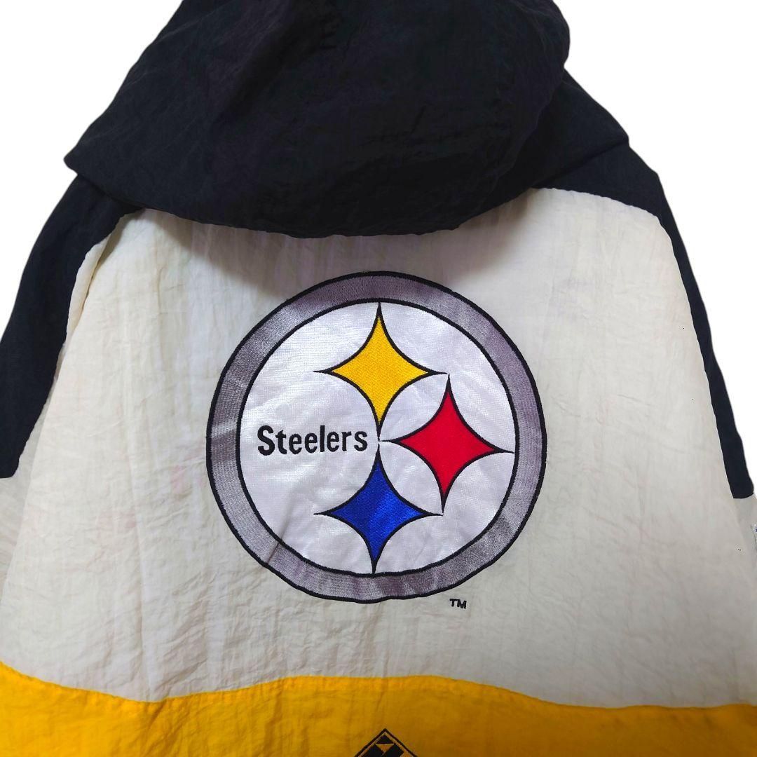 APEX ONE】NFL Steelers チームロゴ刺繍ブルゾンA-3098 - メルカリ