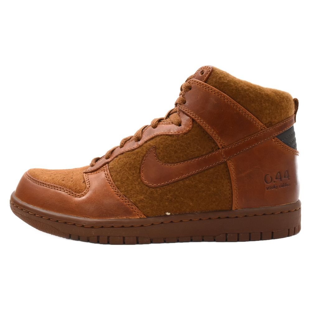 NIKE (ナイキ) DUNK HIGH SUPREME SPARK ダンクハイ サプリーム スパーク ハイカットスニーカー ブラウン  US8.5/26.5cm 333885-221 - メルカリ