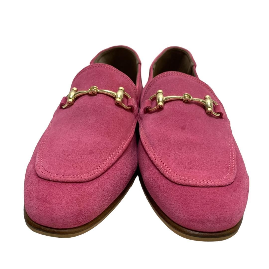 【美品】ルタロングリーズ (22.5) ビットローファー スウェード 定番カラー 美品】ルタロングリーズ (22.5) ビットローファー スウェード
