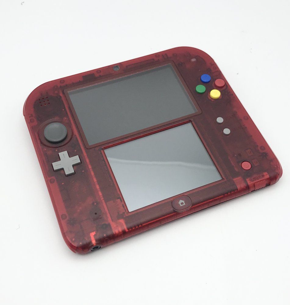 ニンテンドー2DS ポケットモンスター 赤 パック