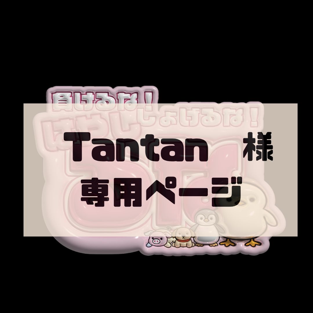 たんたん様専用 tantan様専用です たんたん様 専用 タンタン様