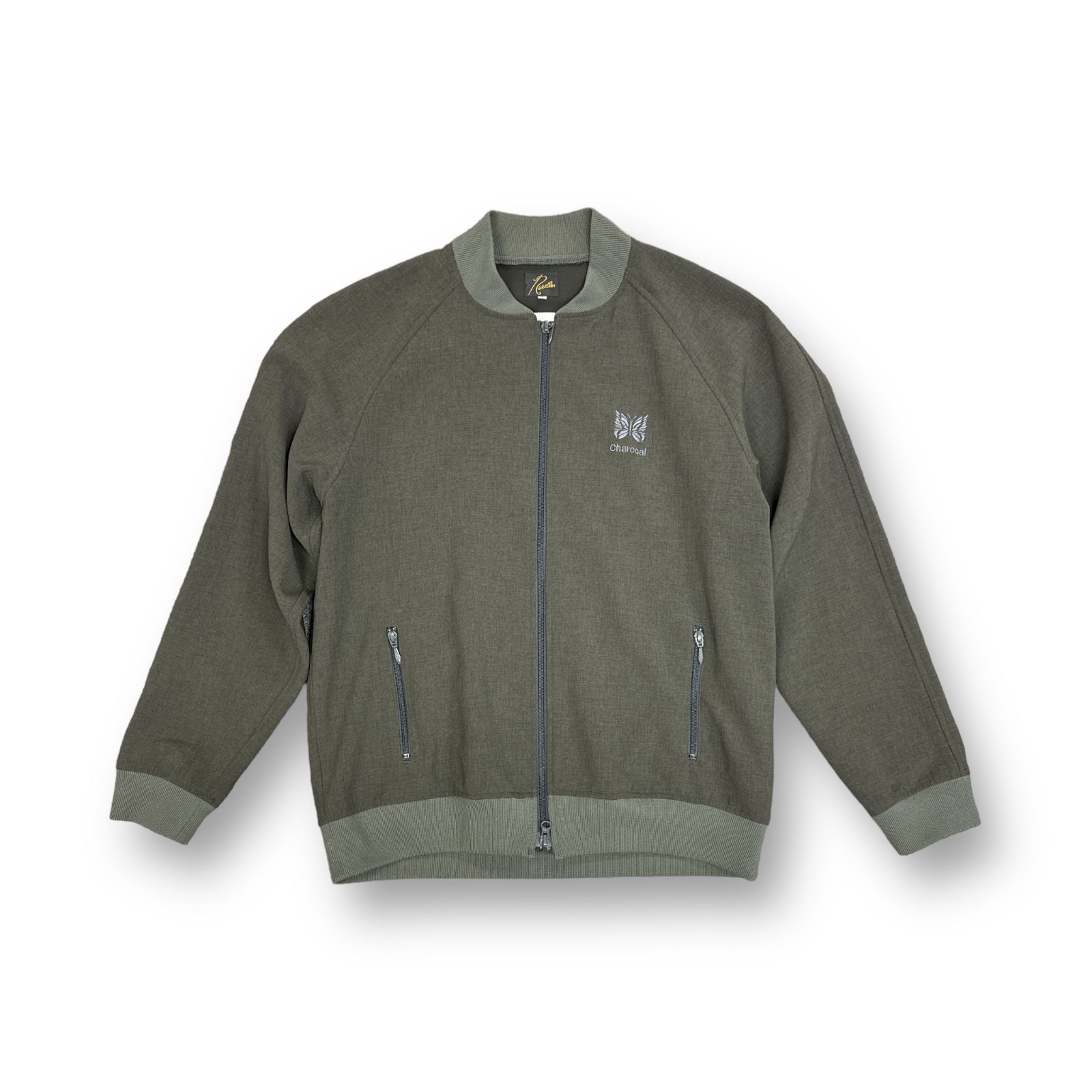 Needles × Charcoal トラックジャケット グレー