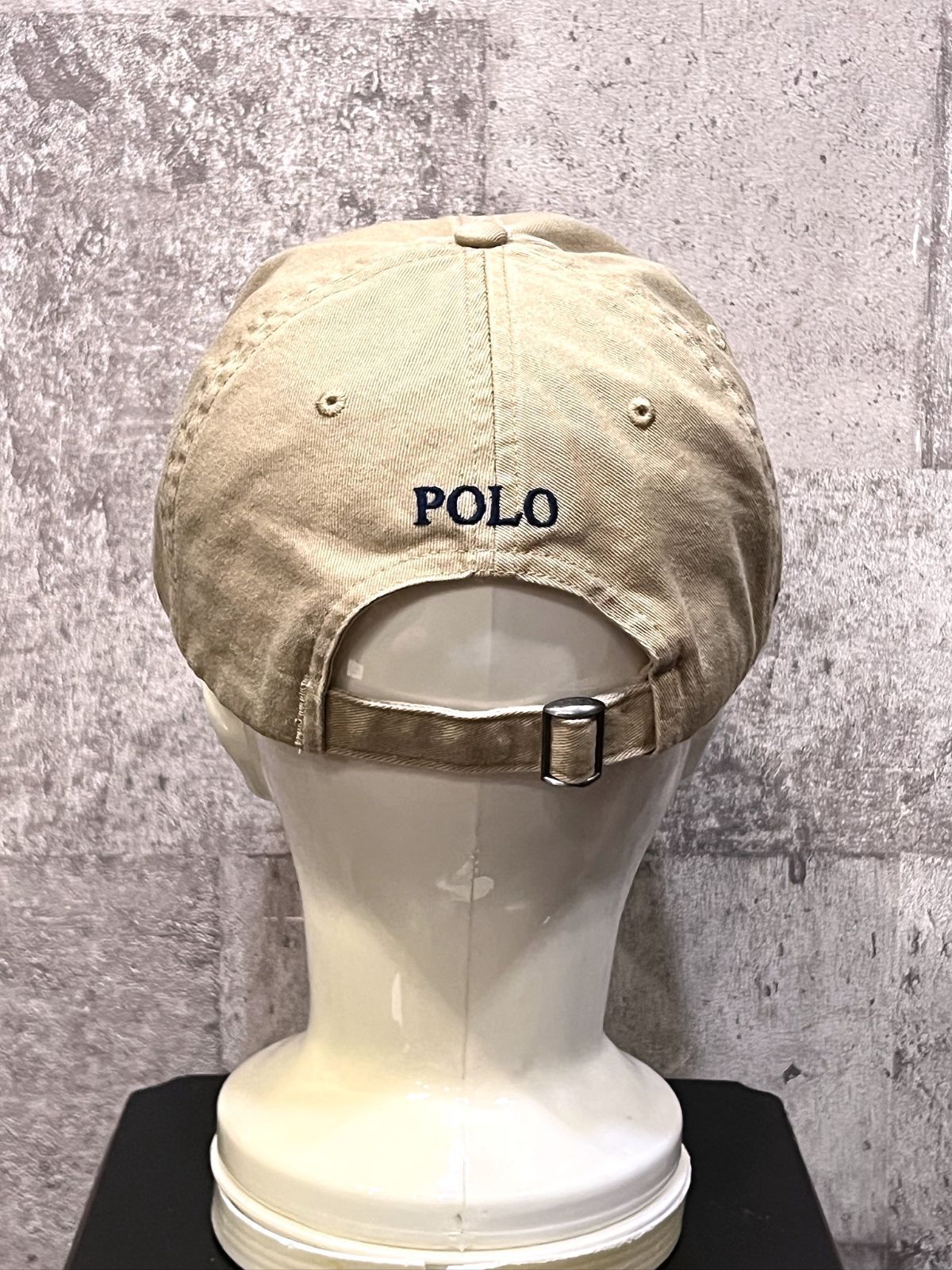 未使用 POLO キャップ ベージュ ポロ ラルフローレン ビッグポニー 未使用 POLO キャップ ベージュ ポロ ラルフローレン ビッグ