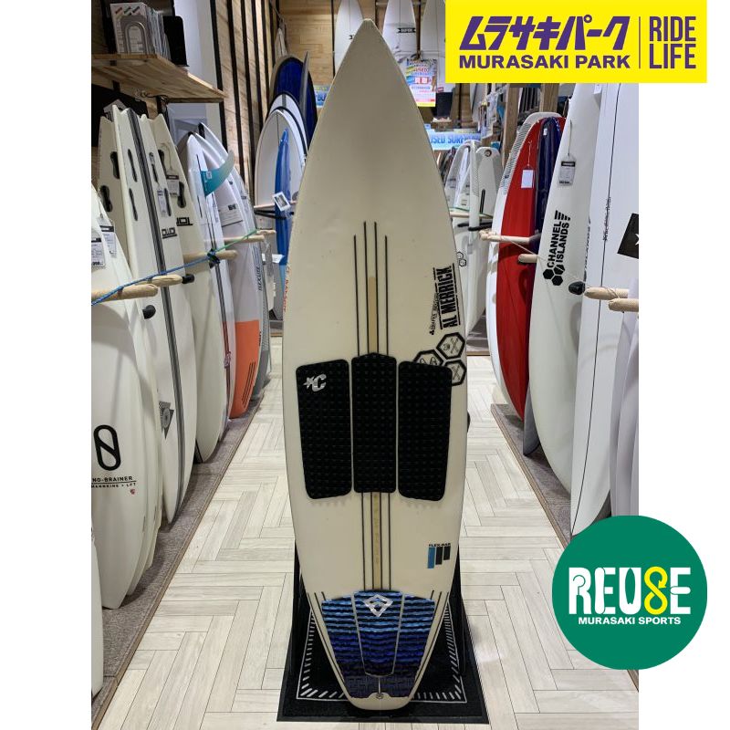 サーフボード CHANNEL ISLANDS BLACK|WHITE FLEX BAR5‘10
