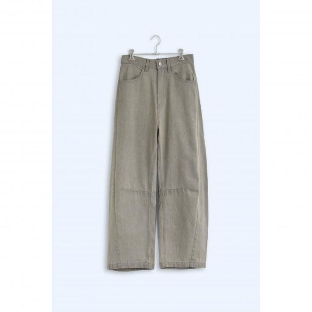 未使用品　「KELEN / ケレン」カーブデザインカラーデニム HEDY