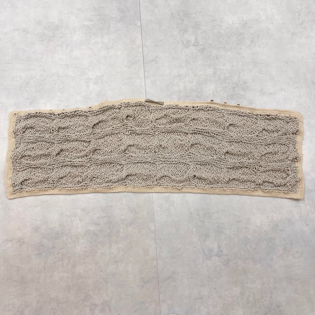 ニットポンチョ