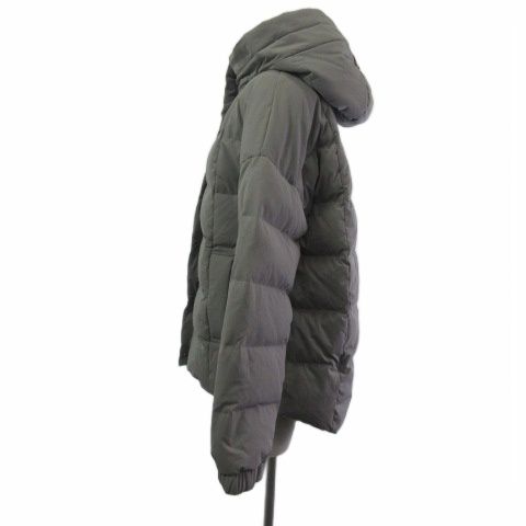 コース KOOS ダウンジャケット コート フーデッド グレー 40