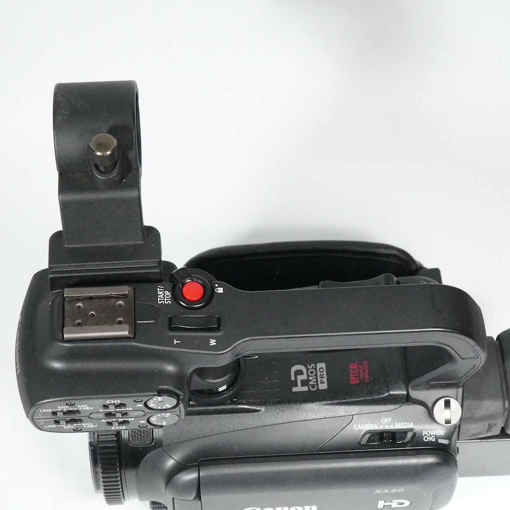  Canon キャノン XA 20 ハンドルユニット付き 業務用ビデオカメラ 2187 業務用ビデオカメラ本体 ビデオカメラ