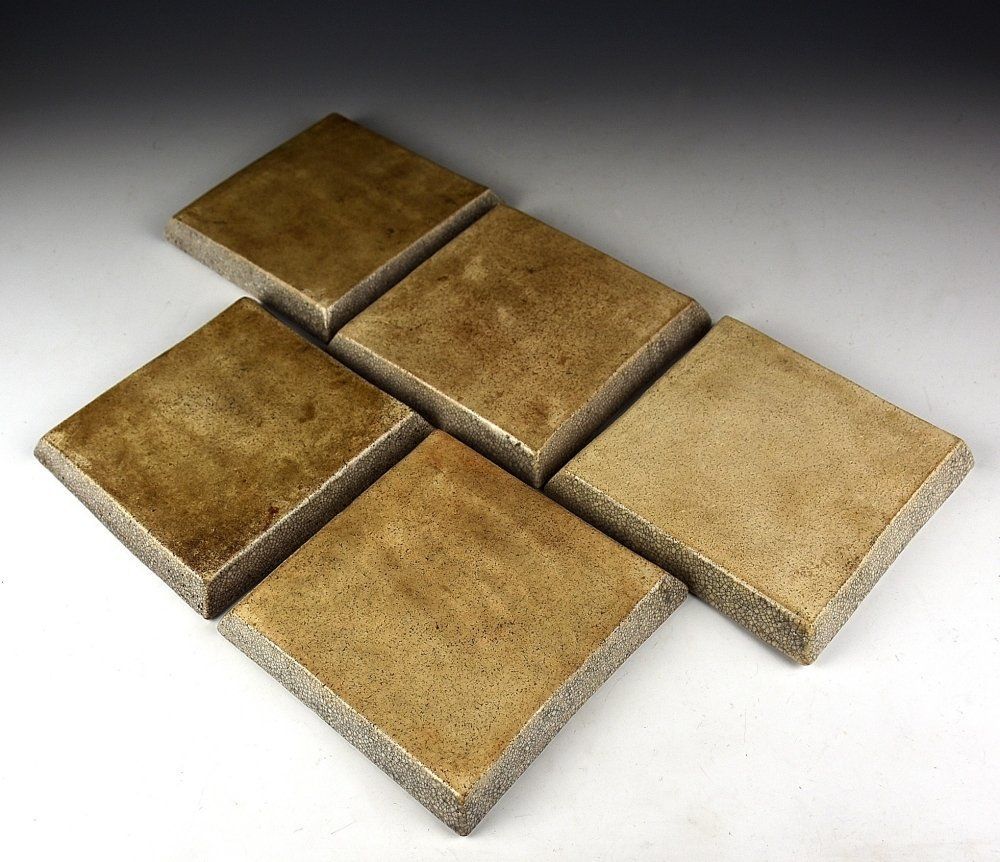 菖蒲図四方角皿 五枚