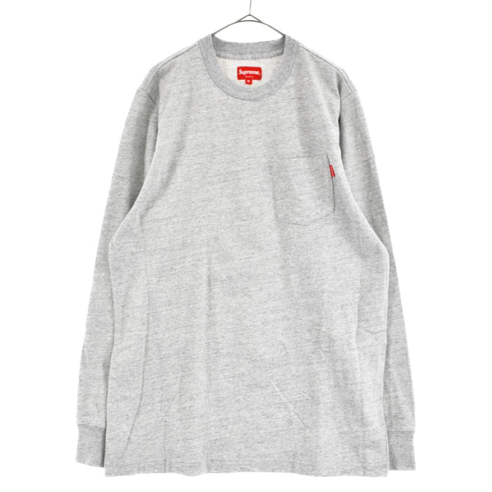 SUPREME (シュプリーム) L/S Pocket Tee ポケットTシャツ長袖 