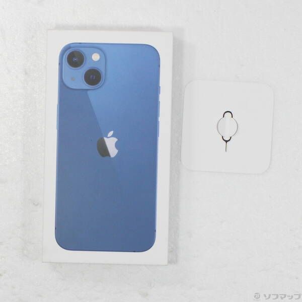 中古品〕 iPhone13 128GB ブルー MLNG3J／A SIMフリー【269】 128GB