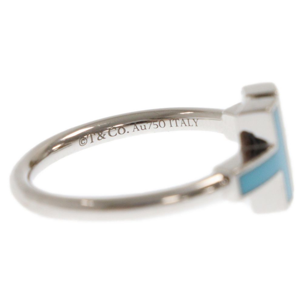 TIFFANY & Co. (ティファニー) Tワイヤーリング ターコイズ 