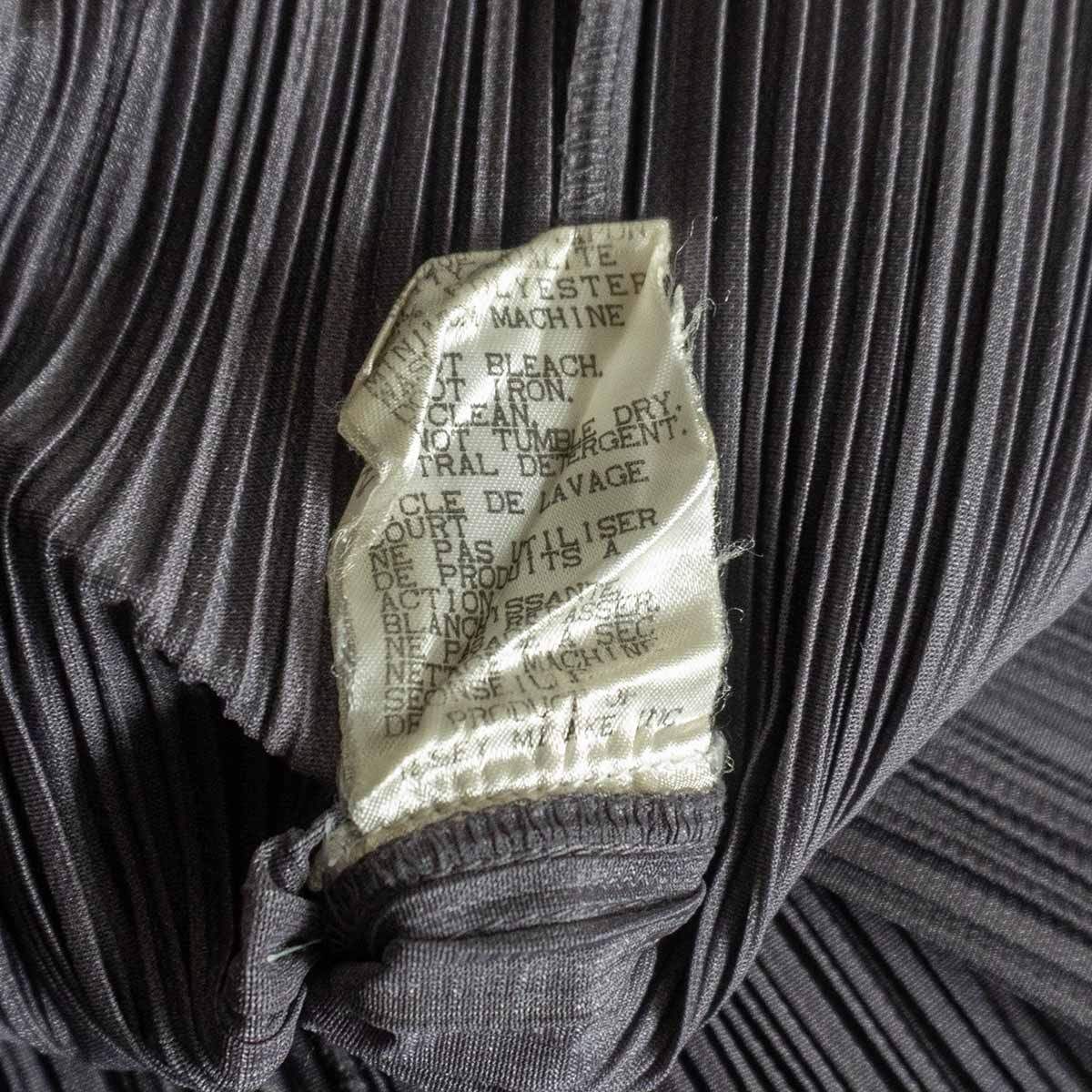 876 ミーイッセイミヤケ ノースリーブ タートルネック 総柄 876 ミー