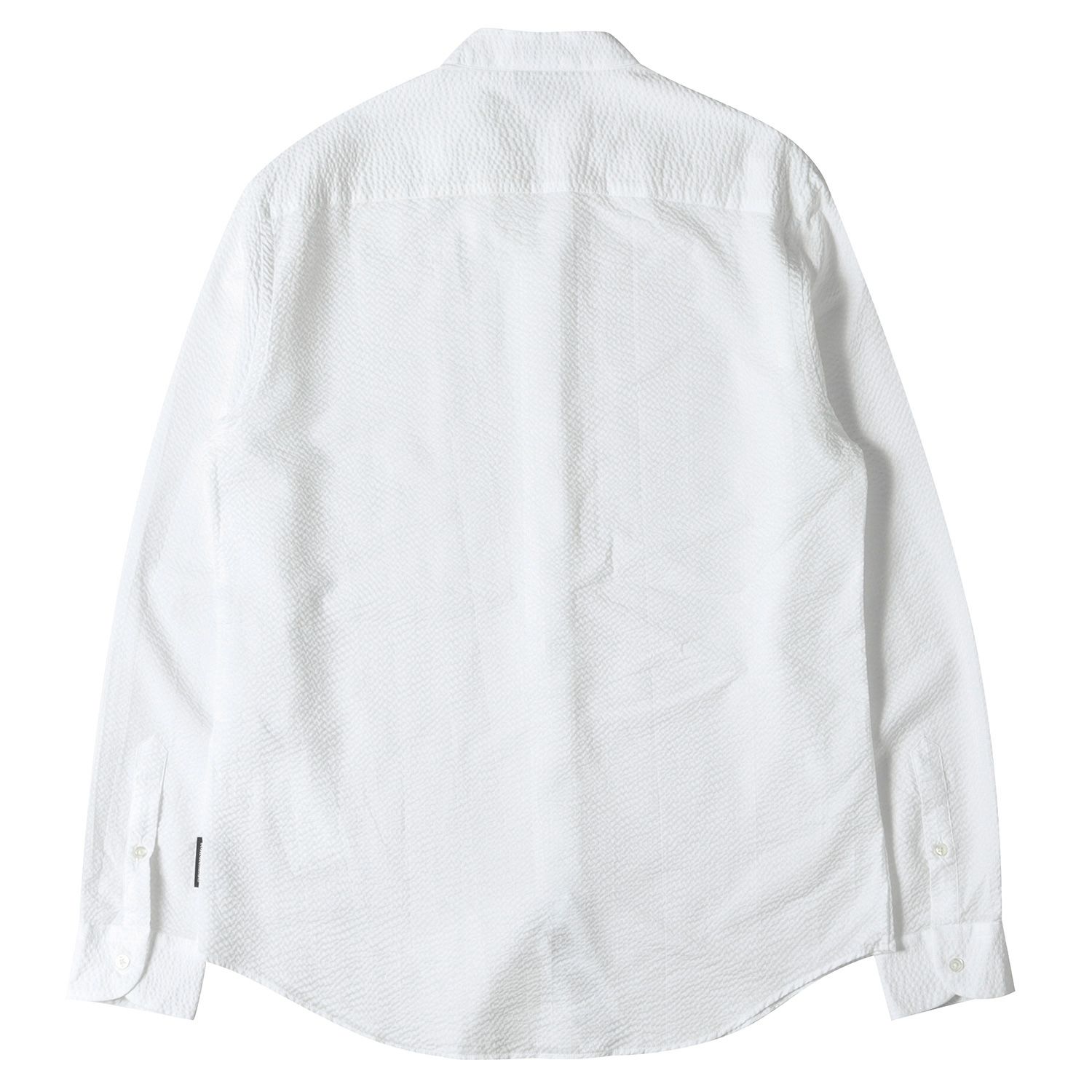 美品 EMPORIO ARMANI エンポリオアルマーニ シャツ シアサッカー 