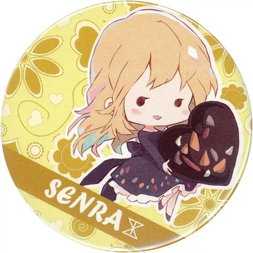 中古】バッジ・ピンズ センラ(バレンタインイラスト) 缶バッジ 「XYZ