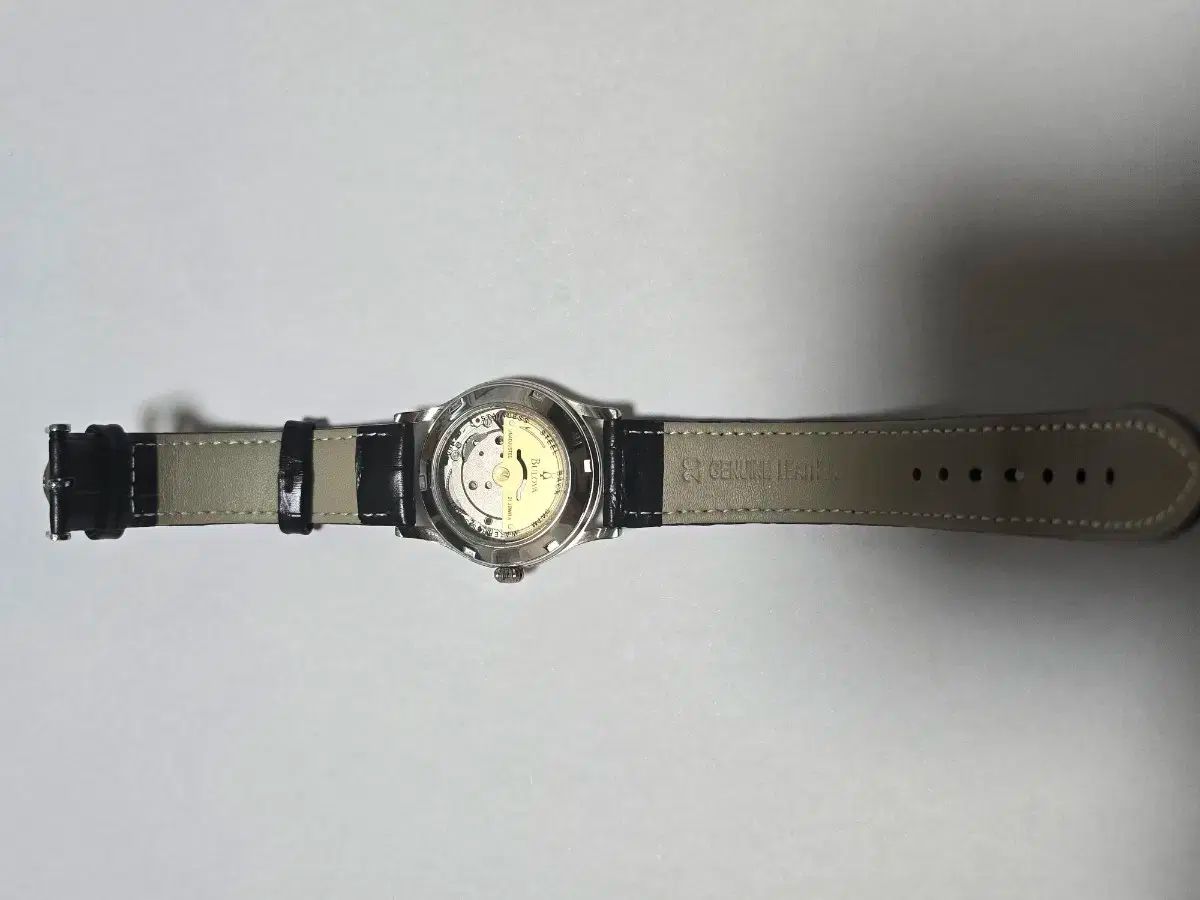 No.1039　BULOVA(ブローバ)AUTOMATIC 自動巻き 文字盤ネイビー 23石 NO メンズ ビンテージ 腕時計 デイデイト ヴィンテージ BULOVA(ブローバ) オートマティック 時計 腕時計 韓国可愛い