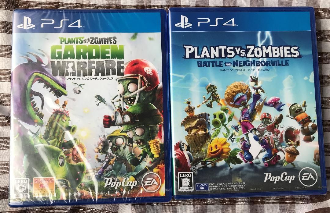 未開封 PS4 プラント VS. ゾンビ ガーデンウォーフェア ネイバービルの戦い Plants vs. Zombies Garden Warfare