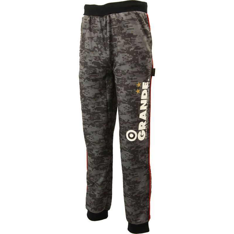 GRANDE.F.P グランデエフピー DISITAL CAMO SWEAT LONG PANTS フットサル スウエットパンツ gfph15601-1435 1435 GRY RED