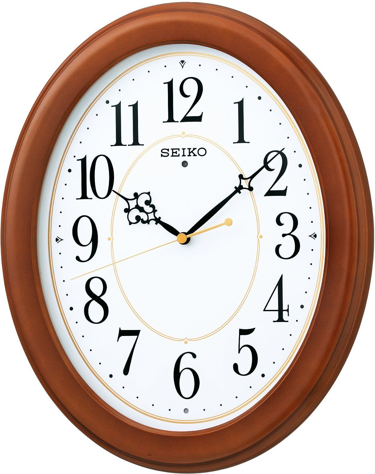 人気商品】セイコークロック(Seiko Clock) 掛け時計 電波 アナログ 木