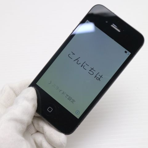 超美品 iPhone4 32GB ブラック 判定○ 即日発送 SOFTBANK スマホ