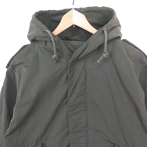 ヤエカ YAECA LIKE WEAR M-51 MODS COAT モッズコート 34 オリーブ ナイロン 165003 2sa6933