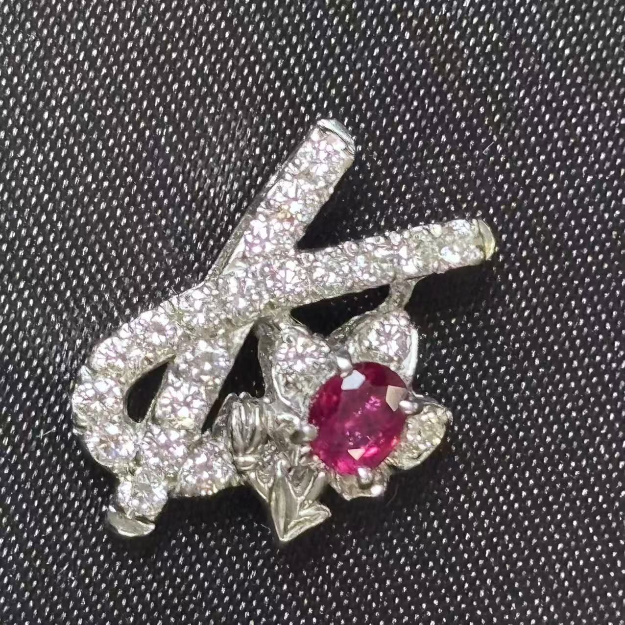 賢治 ルビー0.55ct