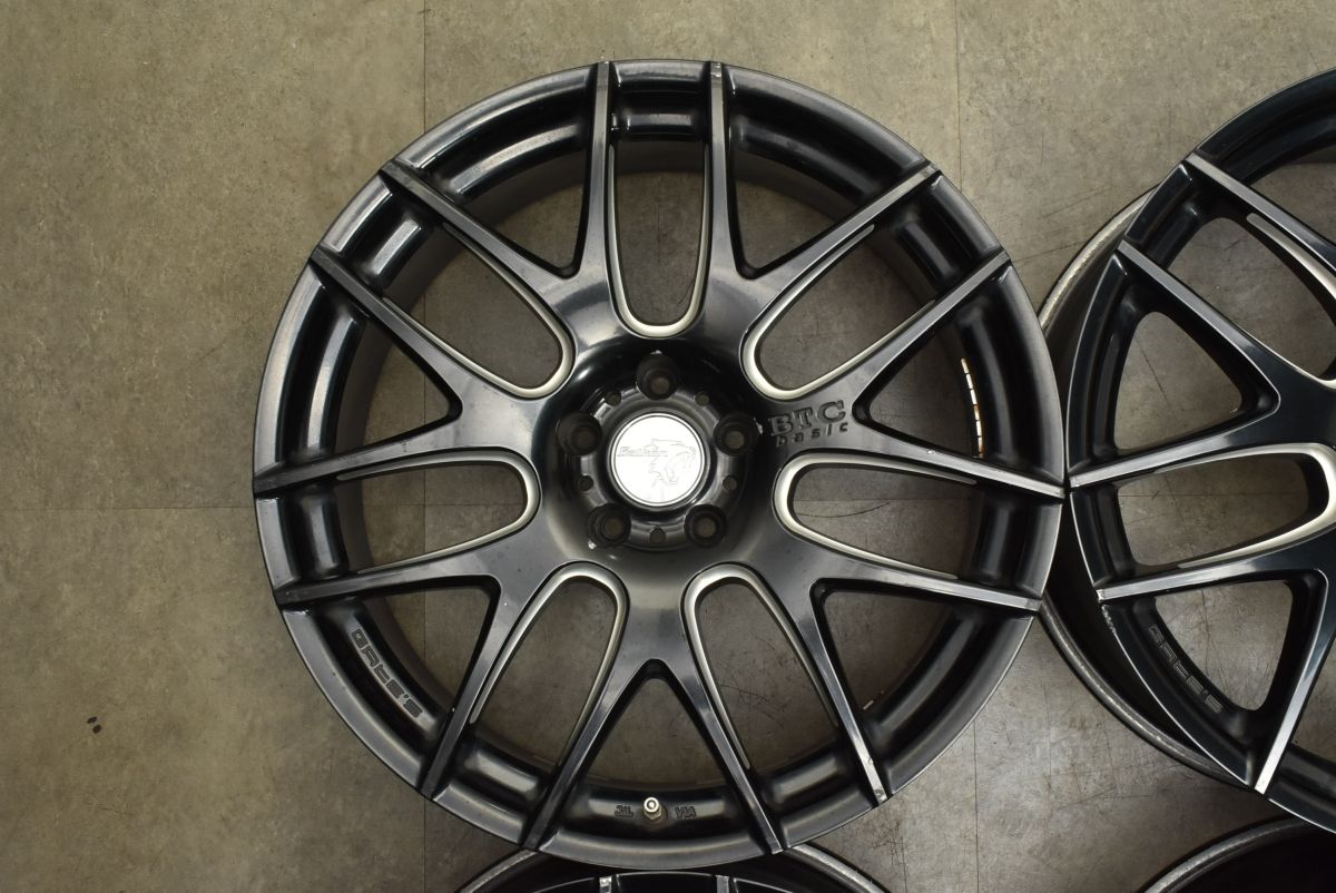 カスタム用に BALKEN BTC basic 20in 8.5J 33 PCD114.3 4本セット クラウン アルファード スカイライン エルグランド ヴェゼル 可 FFCRYSTALESIA_COM