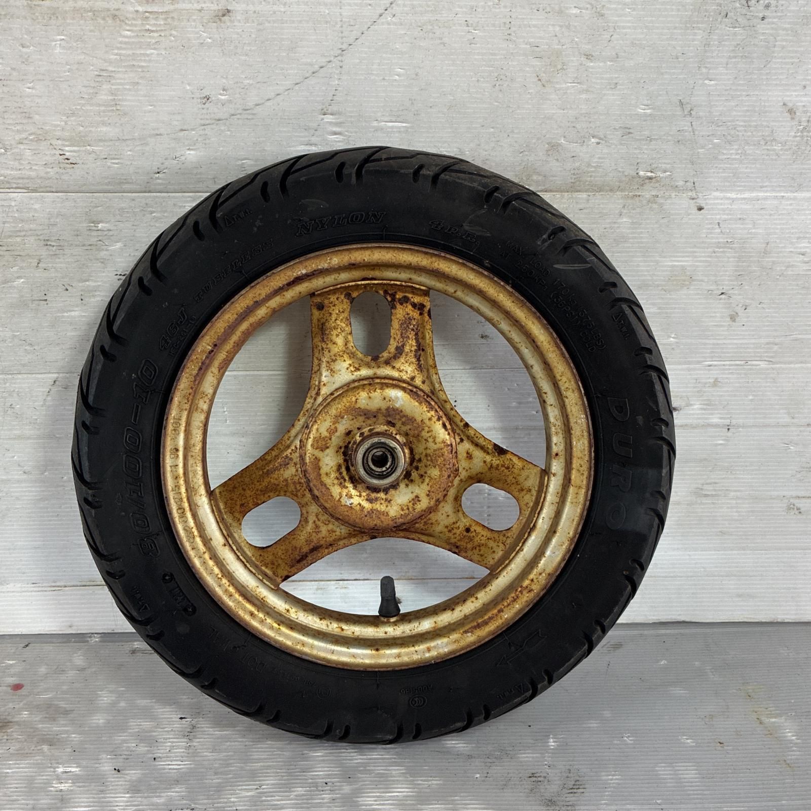 激安 リヤ耐摩耗 アドレスV125/G/S 前後タイヤセット 直/Lバルブ付