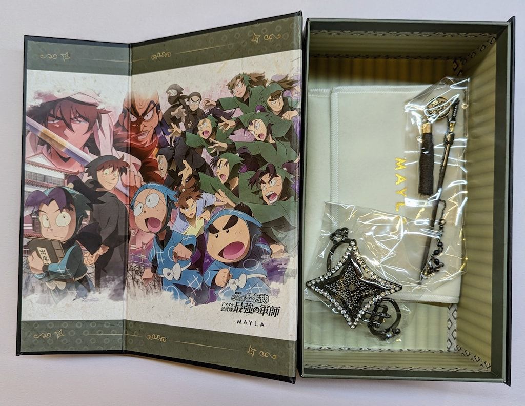 忍たま乱太郎 ドクタケ忍者隊最強の軍師 MAYLA マジェステ+簪 土井半助 忍たま」×「MAYLA」は組や土井先生、上級生をイメージ♪アイ