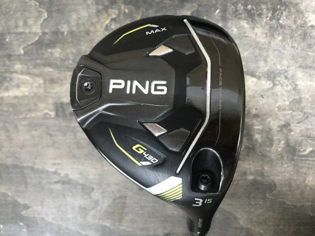 狭山 フェアウェイウッド ピン G430 MAX ALTA J CB BLACK JP S 15 8007