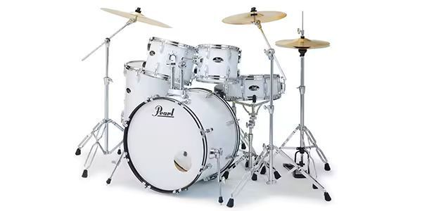 Pearl パール ドラムセット 1クラッシュシンバル Roadshow Series ロードショーシリーズ Pure White ピュアホワイト RS525SCWN|CN 33