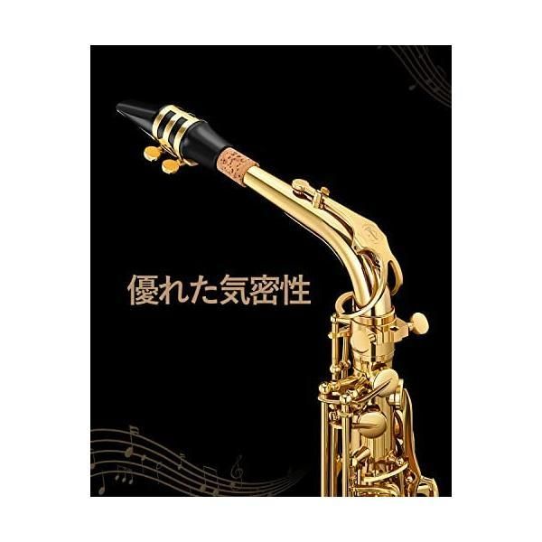 Eastar アルトサックス サックス 12点セット bE Eフラット Saxophone ゴールドラッカー ゴールド EAX-21