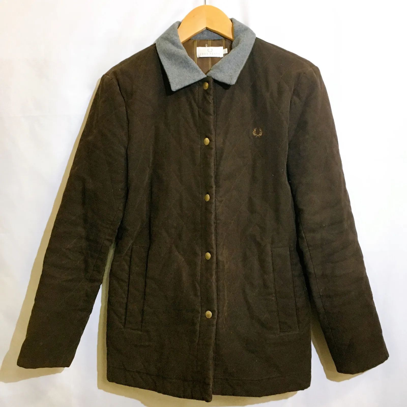 フレッドペリー　キルティングコートL FRED PERRY フレッドペリー キルティングコート メンズ L