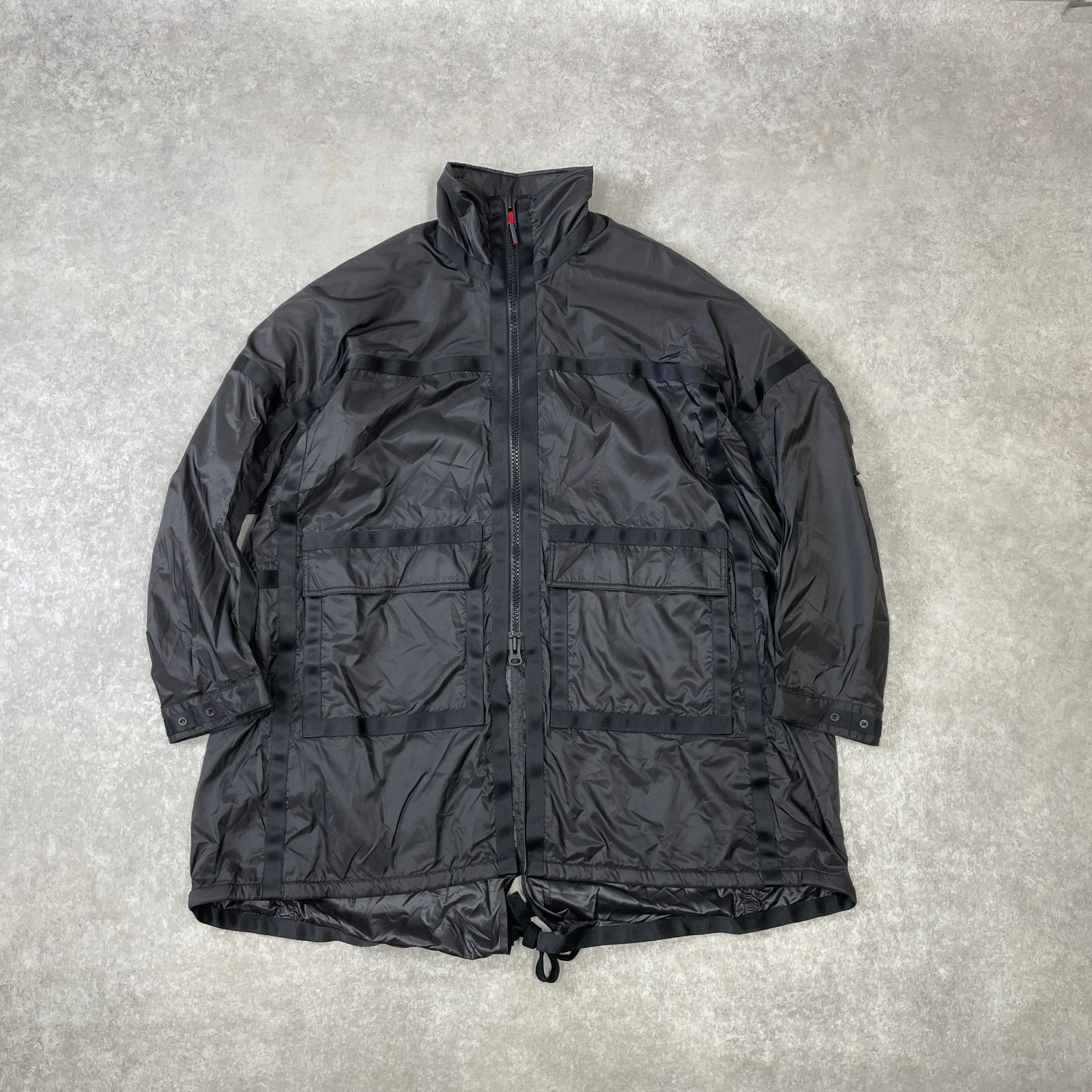 TAIGALIONA 23SS ナイロンテープ マイクロリップストップ ハイネック