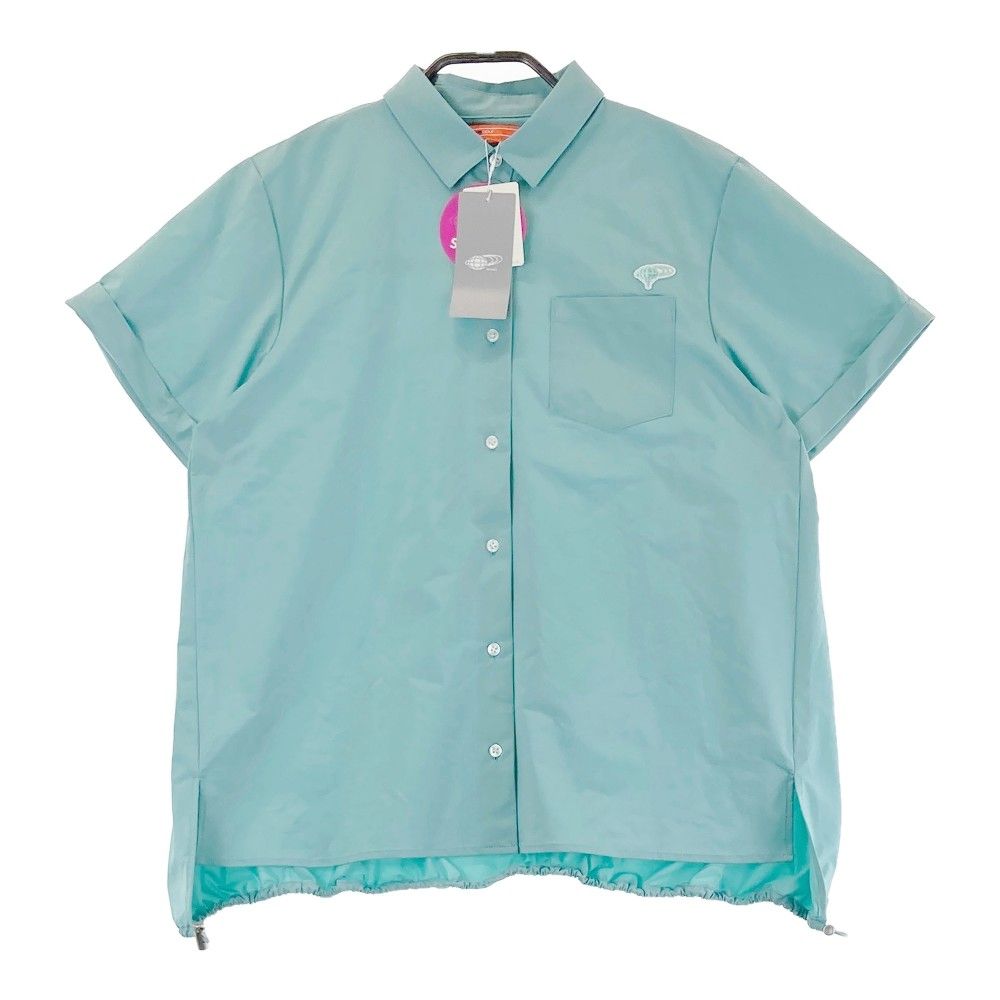 サイズ：L BEAMS GOLF ビームスゴルフ 半袖シャツ ブルー系