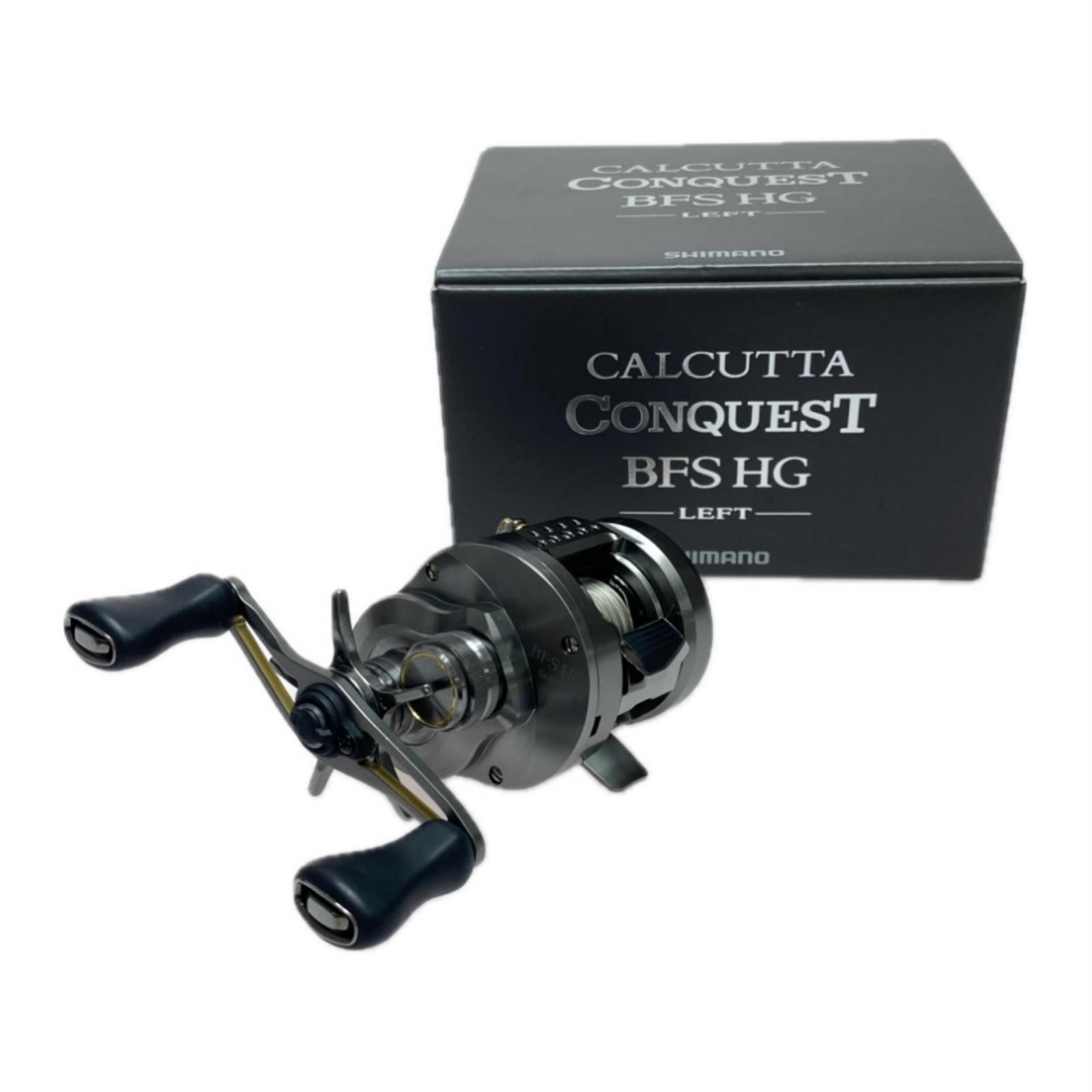 SHIMANO - §§SHIMANO シマノ 23カルカッタコンクエストBFS HG 045690 ベイトリール 程度B 箱付 79_1.jpg