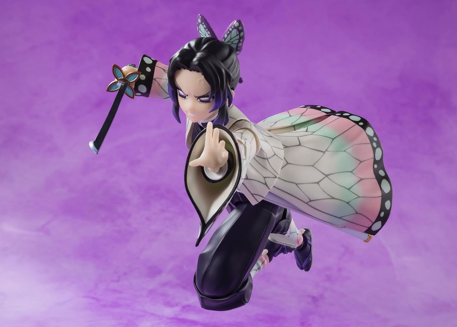 未使用 鬼滅の刃 Demon Slayer 胡蝶しのぶ フィギュア 新品未開封 TAMASHII NATIONS S.H.フィギュアーツ 鬼滅の刃 胡蝶