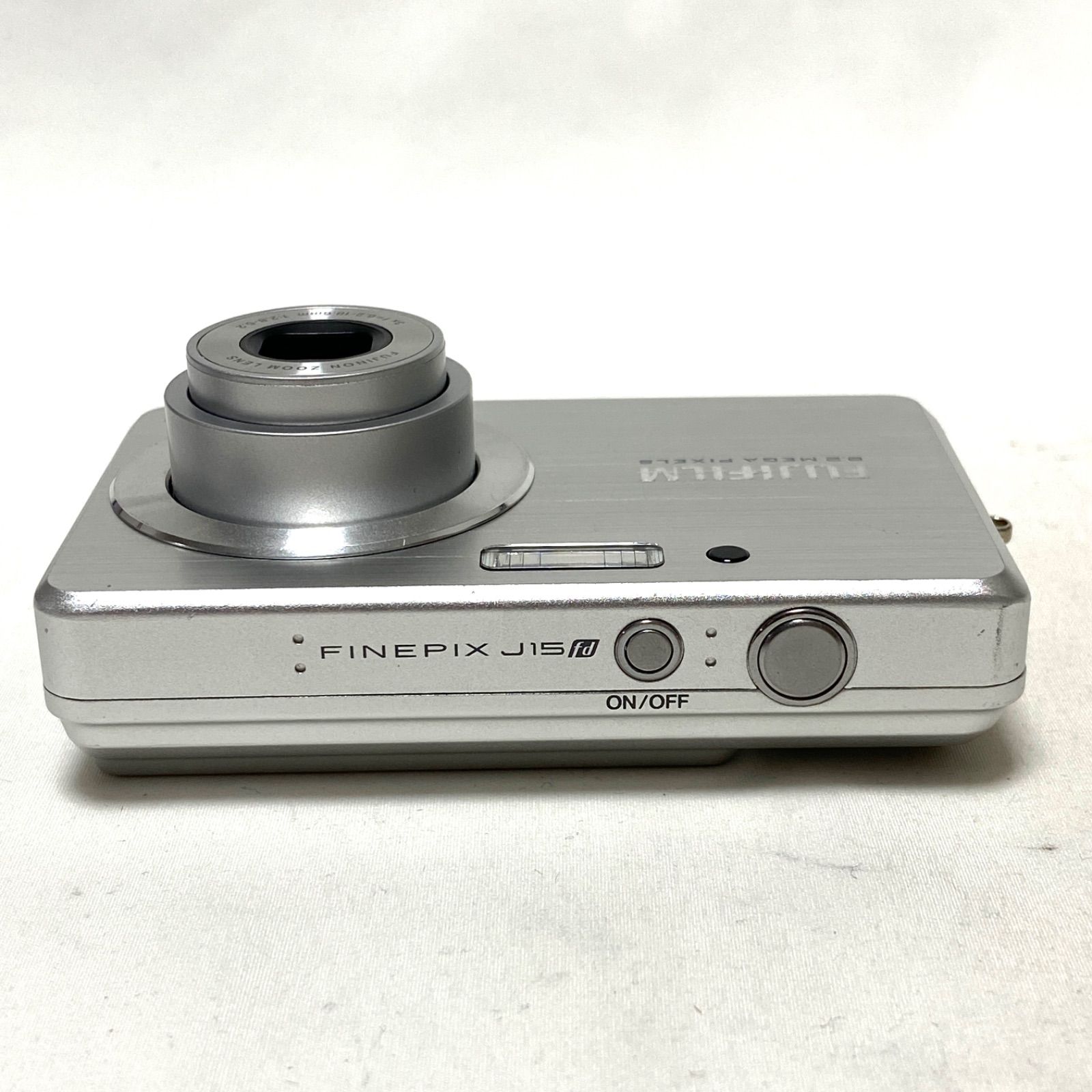 FUJIFILM FINEPIX J15fd シルバー コンパクトデジタルカメラ フジ
