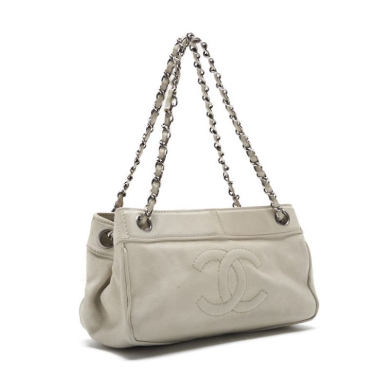 CHANEL シャネル ココマーク チェーンショルダー キャビアスキン